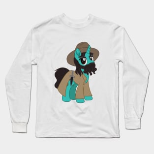 Jim pony disguised Long Sleeve T-Shirt